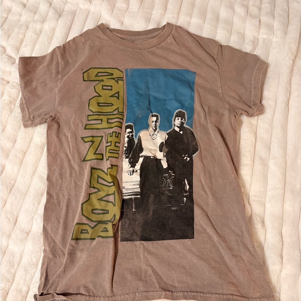 Vintage Graphic Tee with Movie Print